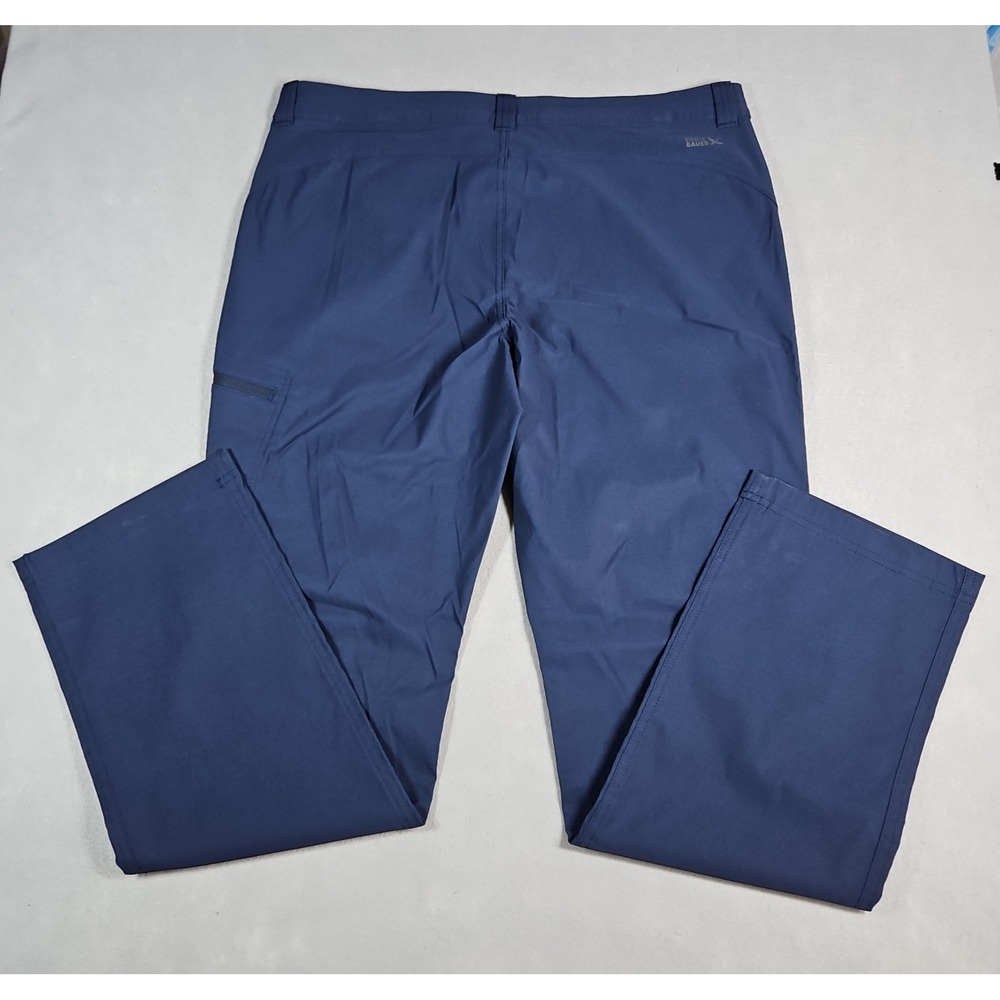 Eddie Bauer Womens Blue Nylon Blend Outdoor Hiking Pants Size 14 - Picture 2 of 11